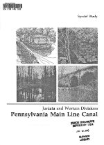 "Pennsylvania Main Line Canal," Republication Title Page, 2018